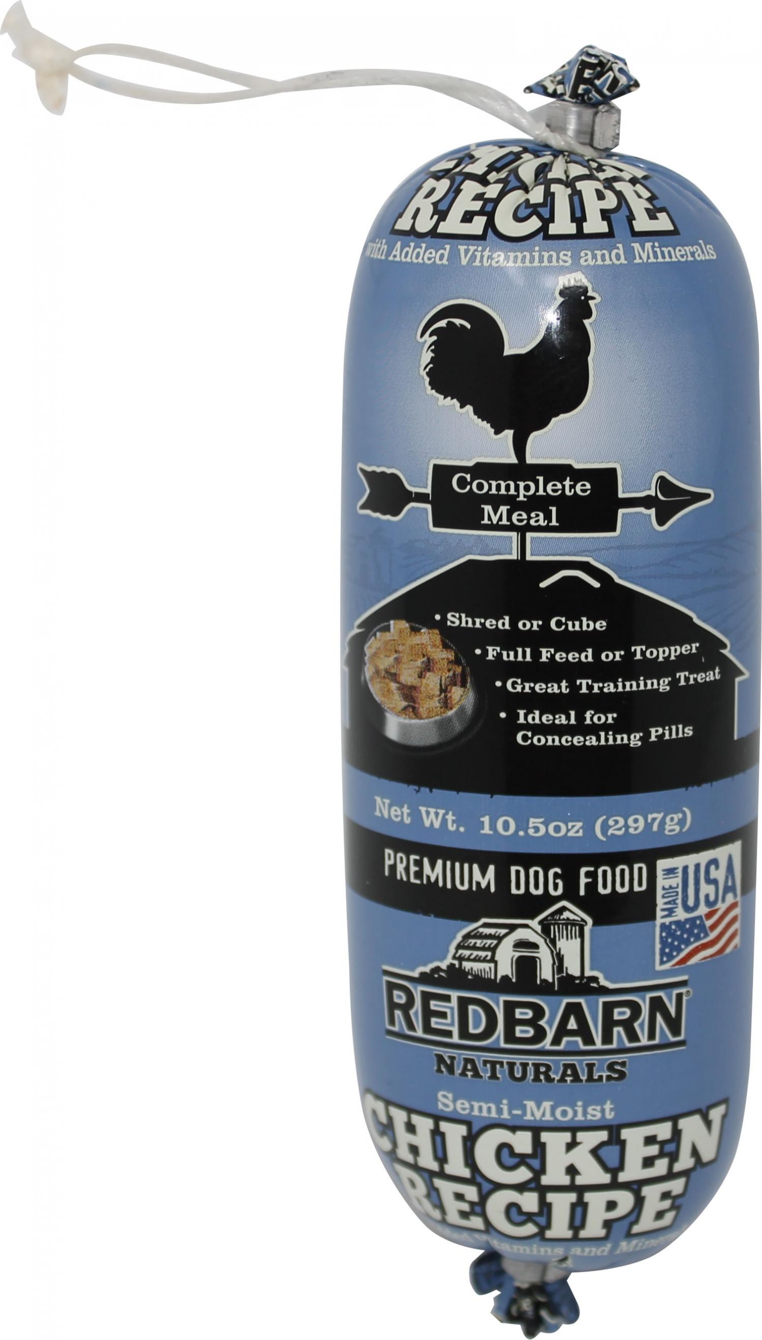 Redbarn Natural Roll Dog Food, 10.5 Oz, Chicken