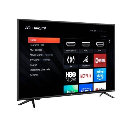 JVC 50" Class 4K UHD 2160p HDR Roku Smart LED TV LT-50MAW595