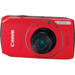 Powershot SD4000-IS 10 Megapixel 3.8x Optical Zoom Camera (Red)