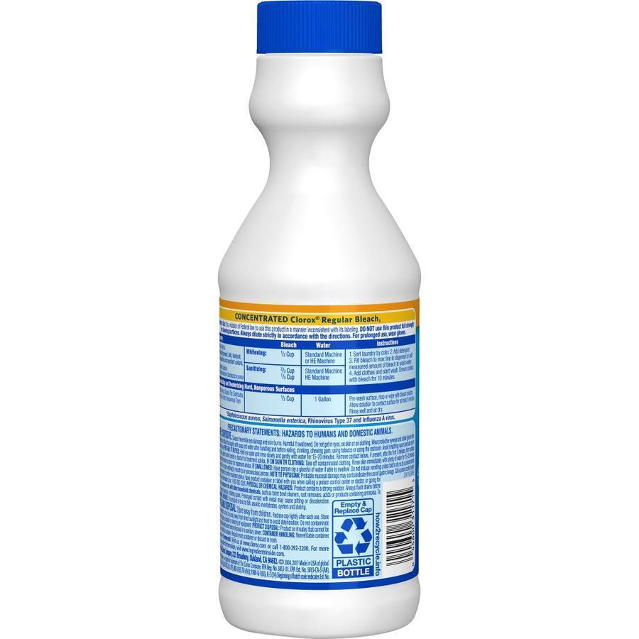 Clorox 16 oz Regular Concentrated Liquid Bleach (24 Pack)