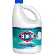Clorox Splash-Less Liquid Bleach, Clean Linen Scent, 116oz fl oz (3 Pack)