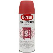 Krylon K04115000 Chalky Finish Spray Paint, Scarlet, 12 Ounce