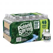 Poland Spring Water, 8 Fl Oz (Pack of 48) spring 8 Fl Oz (Pack of 48)