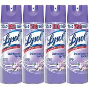 Lysol Disinfectant Spray, Early Morning Breeze, 76oz (4X19oz)