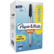 Paper Mate InkJoy 50ST Ballpoint Pens, Medium Point (1.0mm), Black, 60 Count
