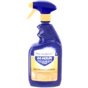 Microban 24 Hour Bathroom Cleaner and Sanitizing Spray, Citrus Scent - 32 Ounce (Pack of 4)