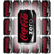 Coke-Zero, 12 oz Cans (Pack of 15, Total of 180 Fl Oz)