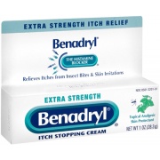 Benadryl Itch Stopping Cream, Extra Strength, 1 oz